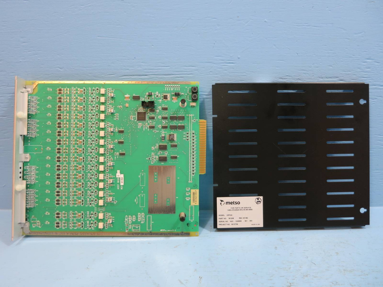 Valmet Metso Automation IOP332 181208 Rev B1/B2 Digital Input Module AC/DC 120V (NP2006-20)