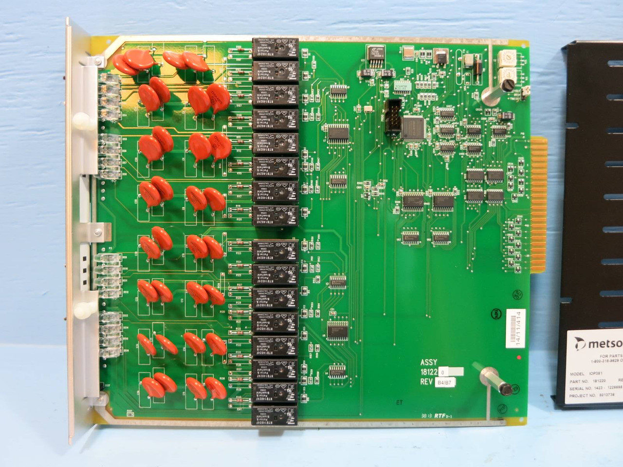 Valmet Metso Automation IOP351 181220 Rev B4/B7 Relay Output Module PLC Out (NP2012-295)