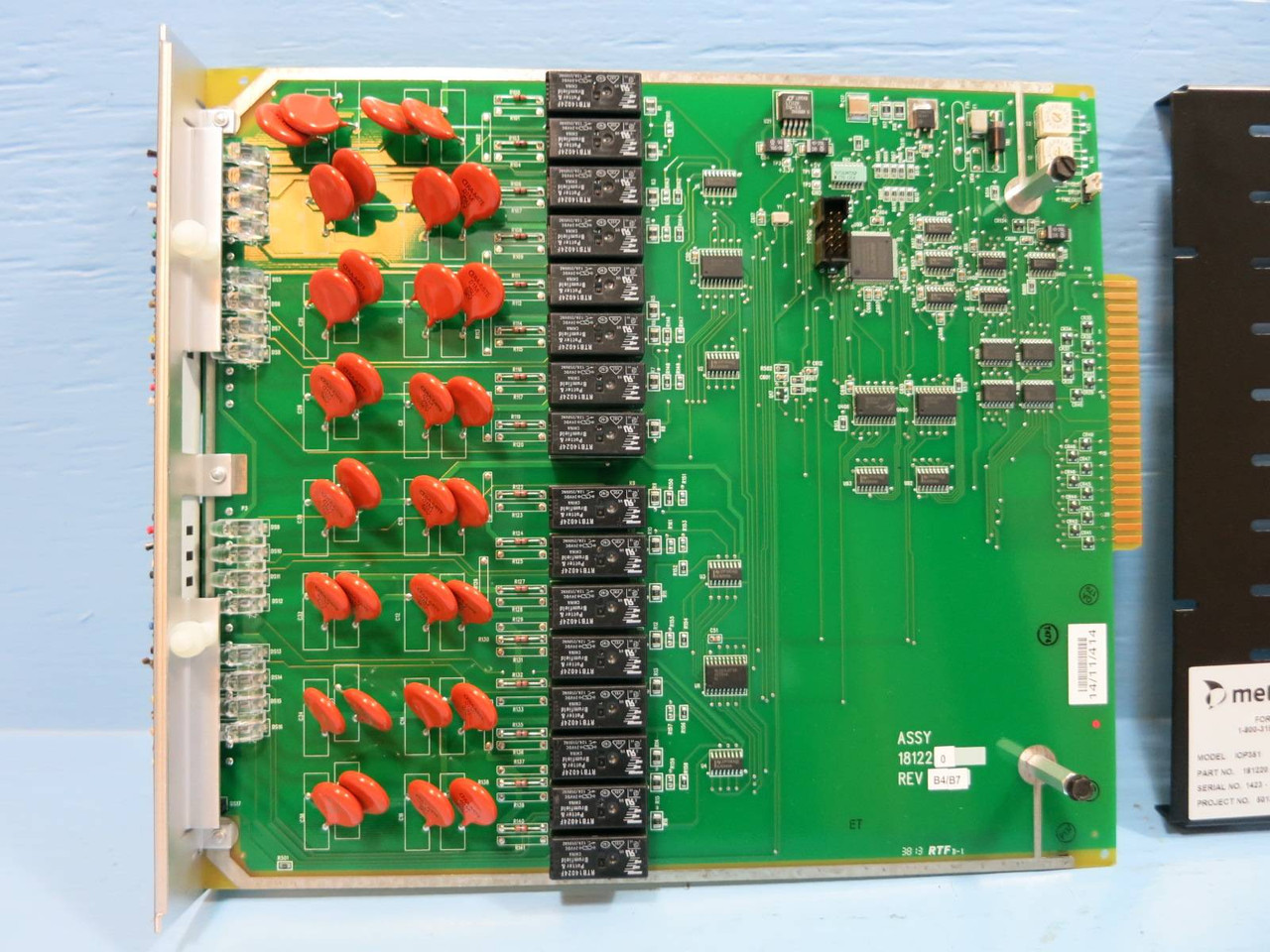 Valmet Metso Automation IOP351 181220 Rev B4/B7 Relay Output Module PLC Out (NP2012-295)