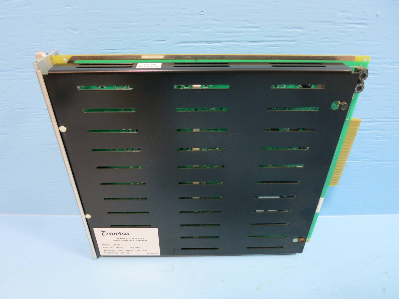 Valmet Metso Automation IOP330 181206 Rev B4/B4 Digital Input Module DC 24V (NP2011-566)