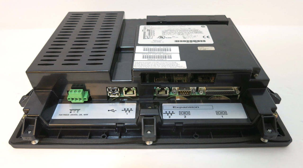 GE IC754CSL12CTD-HJ QuickPanel Touch Screen Operator Interface Display HMI (DW0936-1)