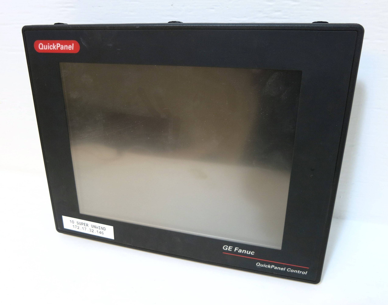 GE IC754CSL12CTD-HJ QuickPanel Touch Screen Operator Interface Display HMI (DW0936-1)