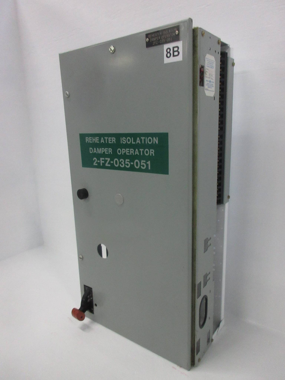 General Electric GE 8000 Size 2 Reversing Starter 15 Amp Breaker 30" MCC Bucket (TK4199-9)