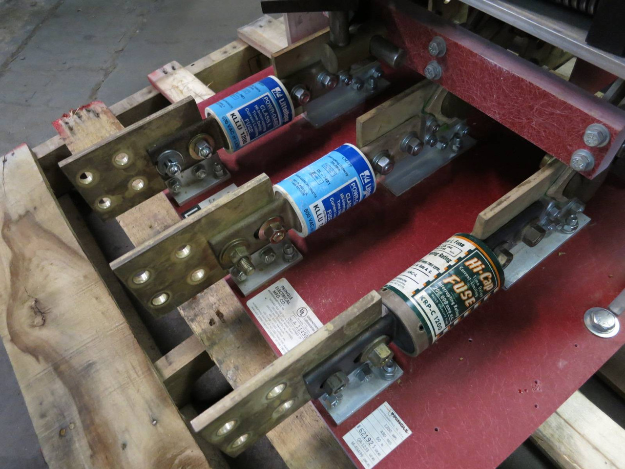 Pringle QA-1233 1200A 480V Bolted Pressure Contact Switch 1200 Amp A Amps QA1233 (PM2876-2)