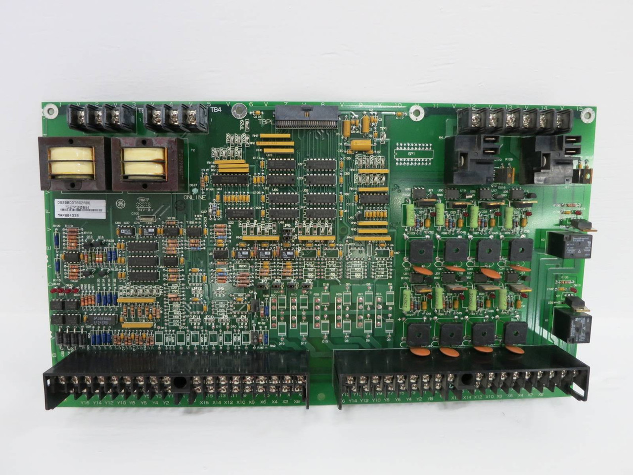 GE DS200DDTBG2A-BB Mark V Turbine Control LCI ADMA Auxiliary I/O Terminal Board (DW0946-9)