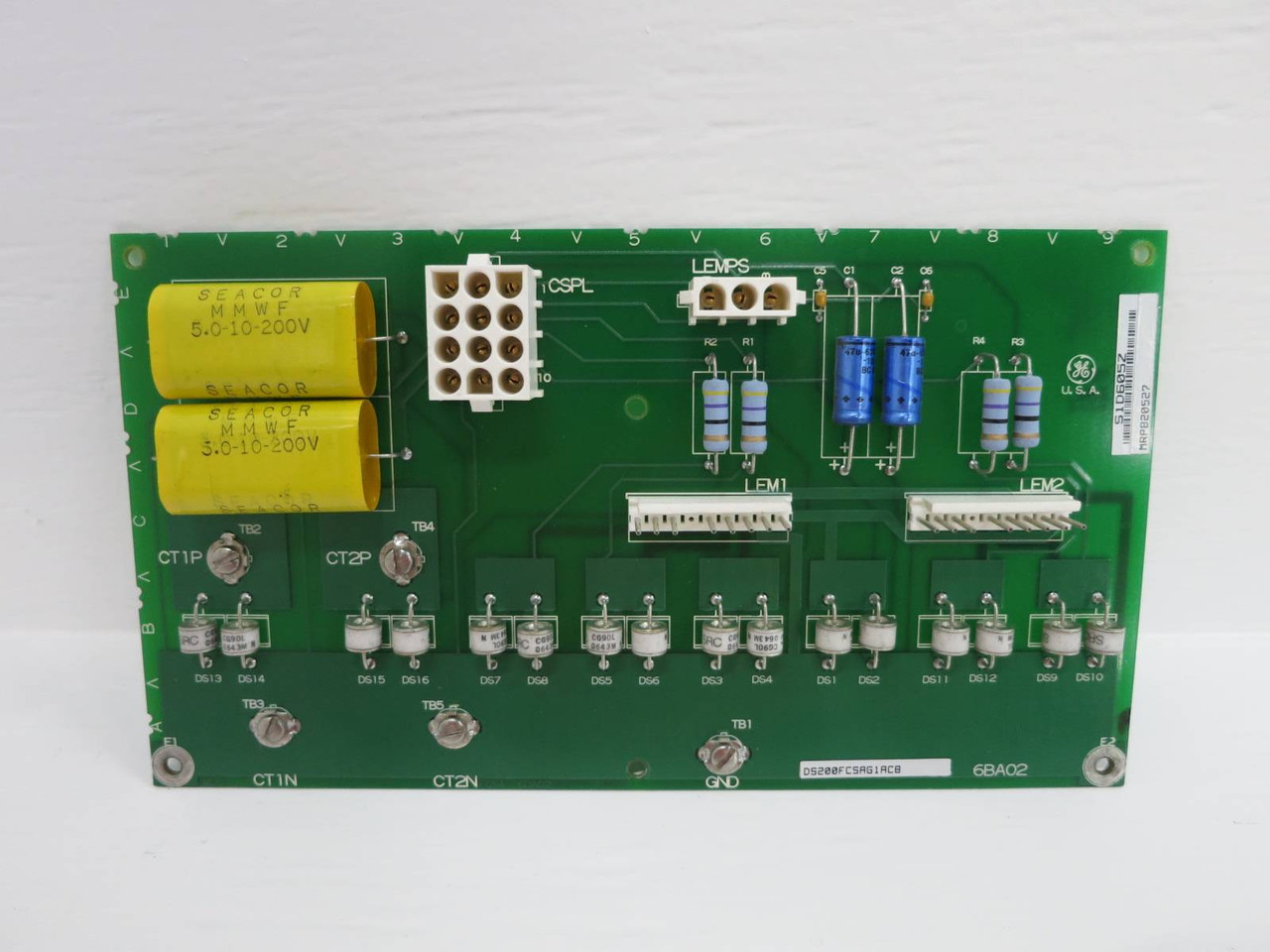 GE DS200FCSAG1A-CB Mark V Turbine Control Current Sensing Interface Board LCI (DW0947-18)