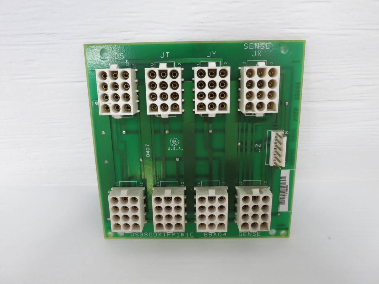 GE DS3800XTFP1E1C Mark IV Turbine Control Thyristor Fan Out Board PLC Card (DW0949-13)