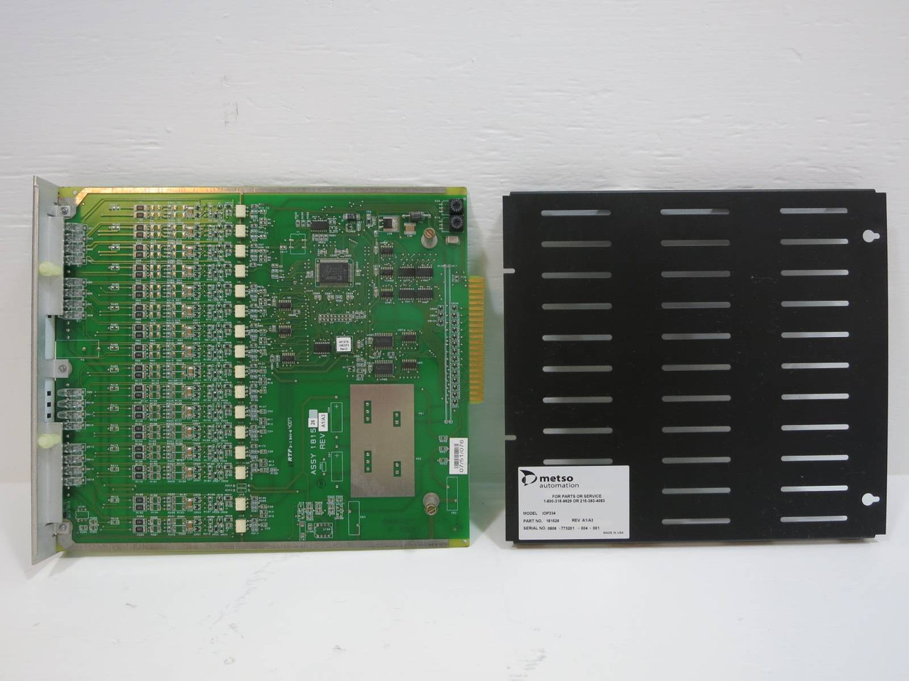 Valmet Metso Automation IOP334 181526 Rev A1/A3 24 Isolated Digital Input Module (NP2038-1)