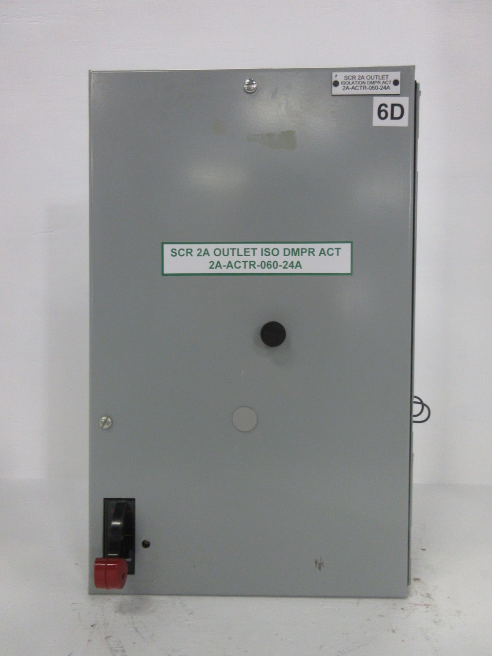 General Electric GE 8000 24" Reversing Size 1 Starter 7 Amp Breaker MCC Bucket (TK4223-4)