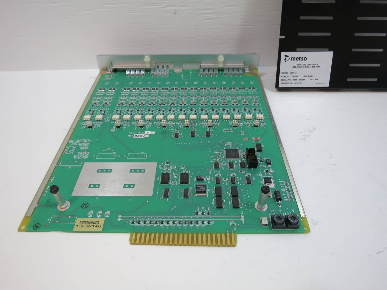 Valmet Metso Automation IOP332 181208 Rev B2/B2 Digital Input Module AC/DC 120V (NP2040-4)