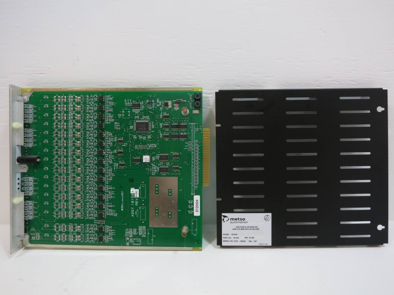 Valmet Metso Automation IOP330 181506 Rev B1/B2 Digital Input Module DC 24V (NP2045-8)
