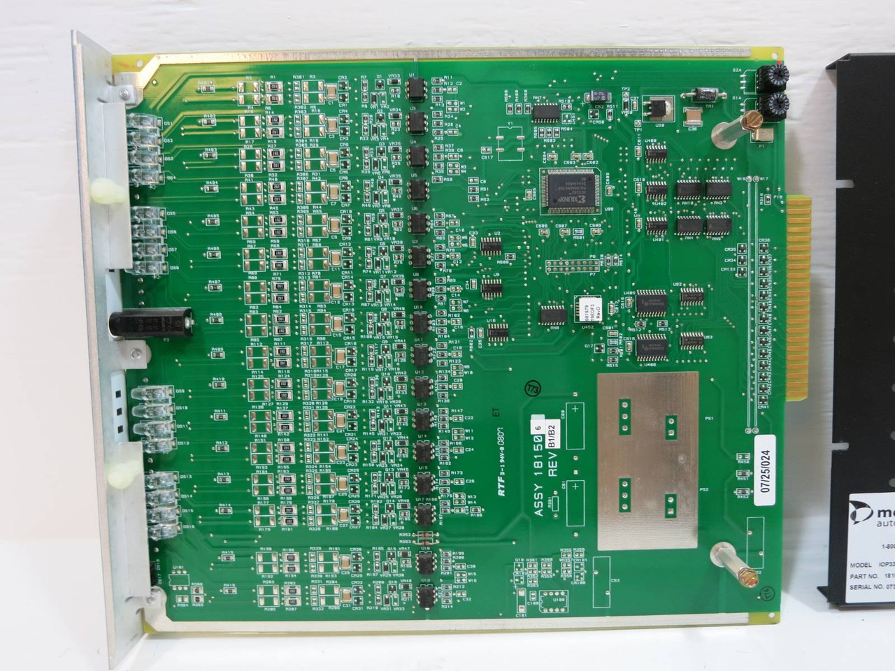 Valmet Metso Automation IOP330 181506 Rev B1/B2 Digital Input Module DC 24V (NP2045-8)