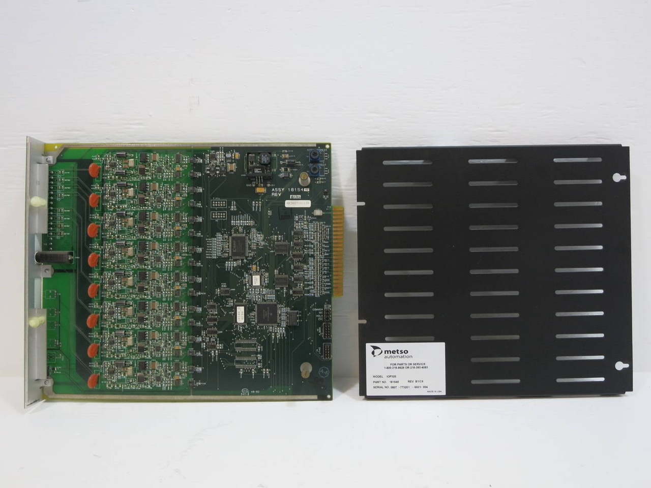 Valmet Metso Automation IOP320 181545 Rev B1/C6 Analog Output Module PLC IOP 320 (NP2042-4)