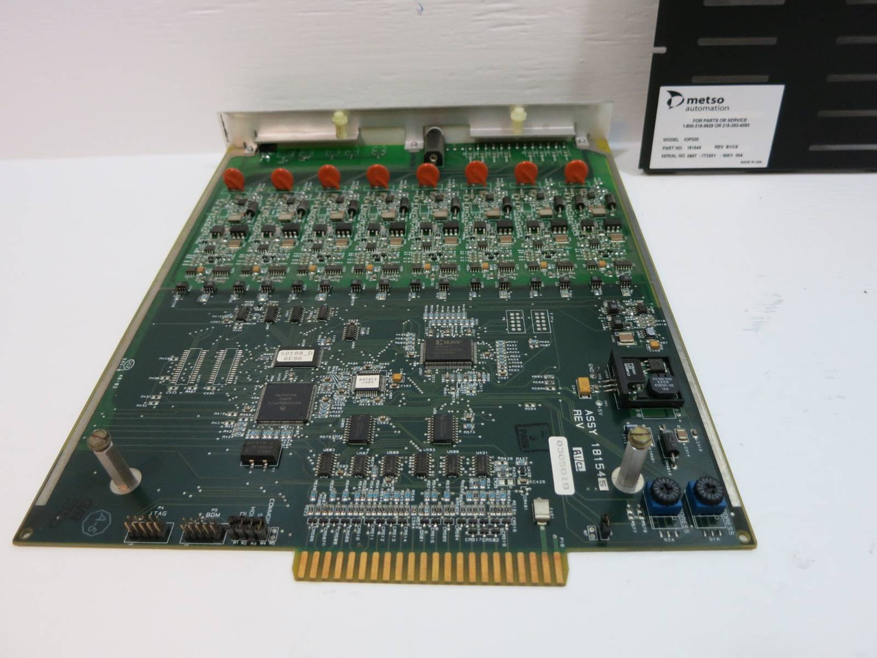 Valmet Metso Automation IOP320 181545 Rev B1/C6 Analog Output Module PLC IOP 320 (NP2042-4)