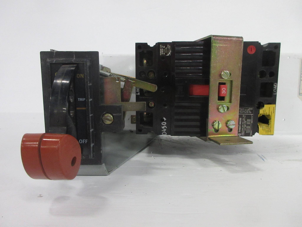 General Electric GE 8000 30 Amp Breaker MCC Feeder Switch without stabs 30A (TK4230-1)