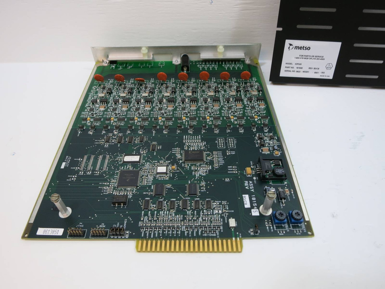 Valmet Metso Automation IOP320 181545 Rev B3/C8 Analog Output Module PLC IOP 320 (NP2047-2)