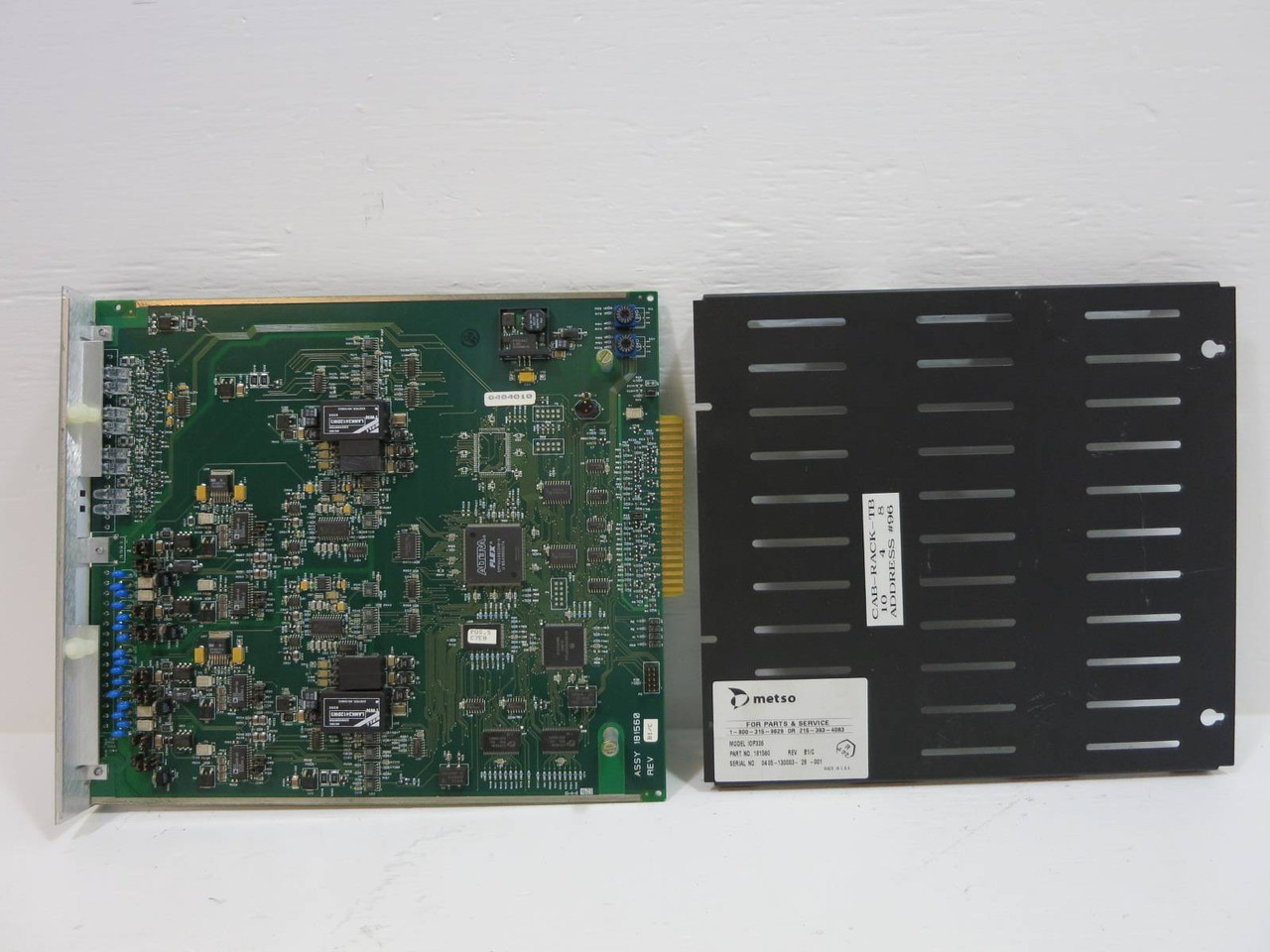 Valmet Metso Automation IOP336 181560 Rev B1/C QUAD PAT Module PLC (NP2055-7)