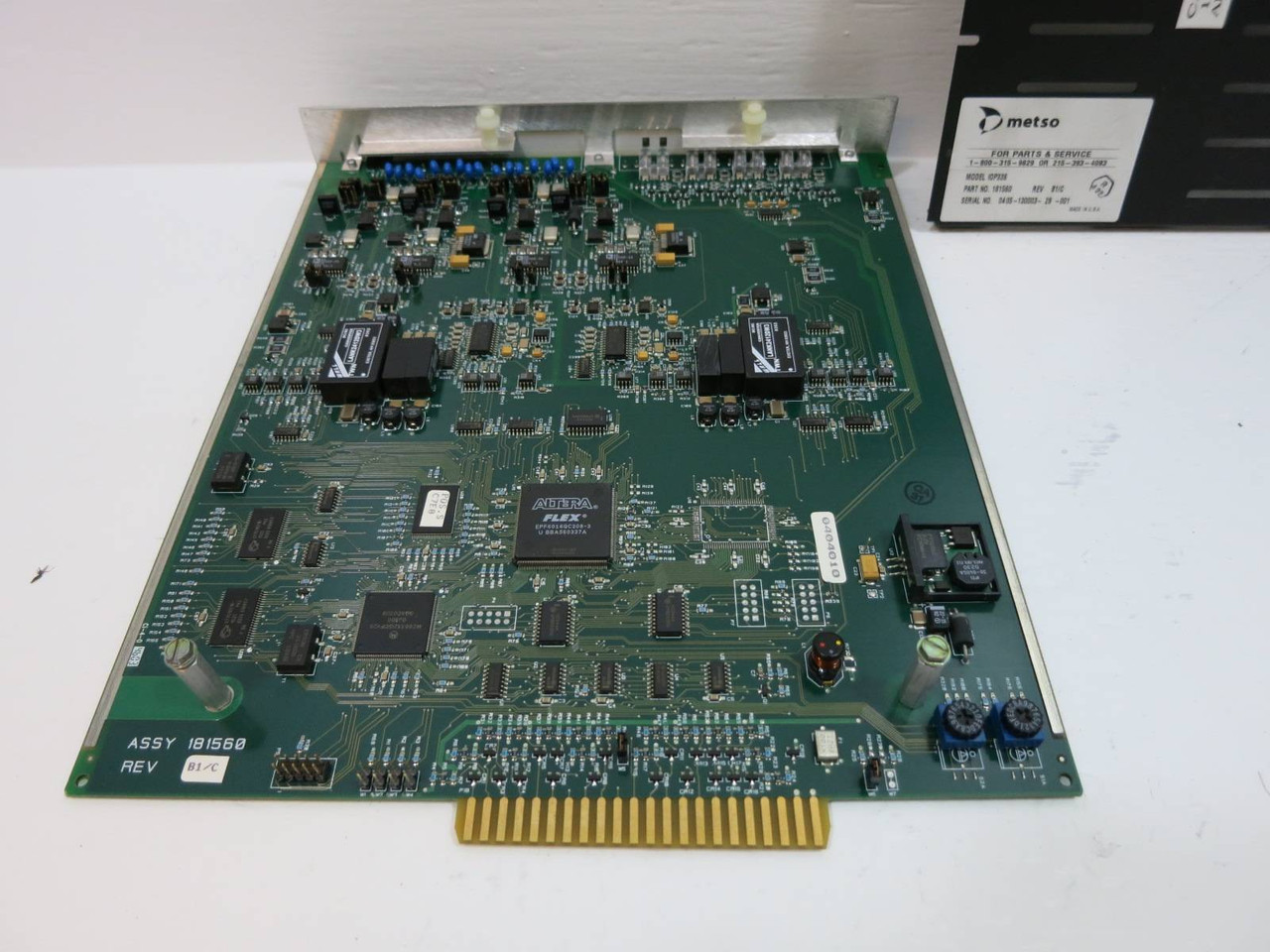 Valmet Metso Automation IOP336 181560 Rev B1/C QUAD PAT Module PLC (NP2055-7)