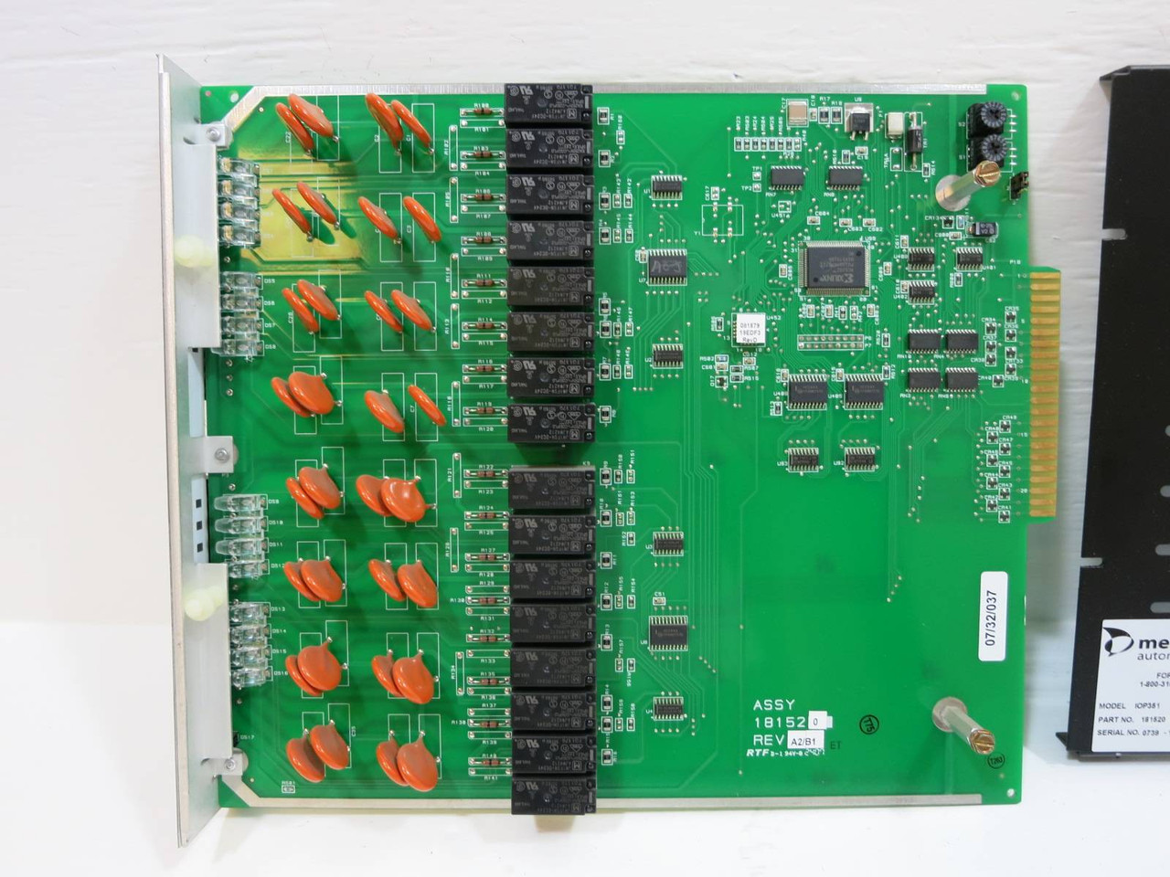 Valmet Metso Automation IOP351 181520 Rev A2/B1 Relay Output Module PLC Out Form (NP2056-2)