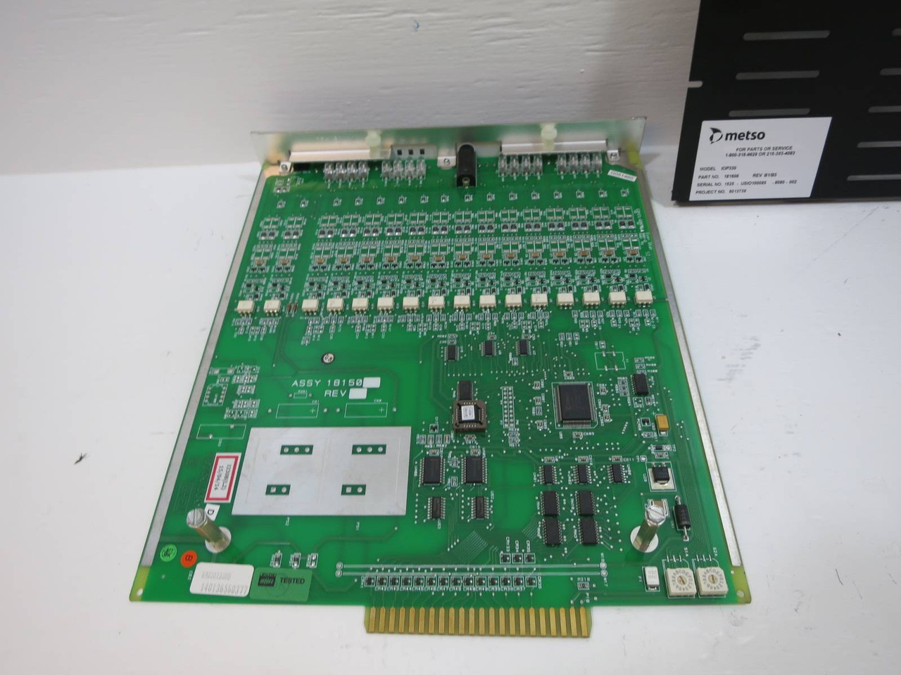 Valmet Metso Automation IOP330 181506 Rev B1/B3 Digital Input Module DC 24V (NP2052-9)