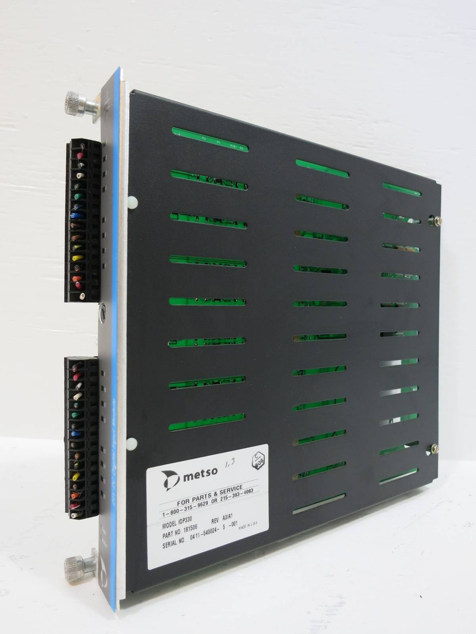 Image of Valmet Metso Automation IOP330 181506 Rev A3/A1 Digital Input Module DC 24V