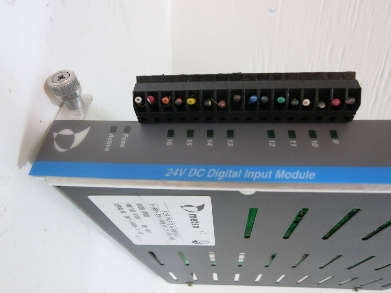 Valmet Metso Automation IOP330 181506 Rev A3/A1 Digital Input Module DC 24V (NP2058-1)