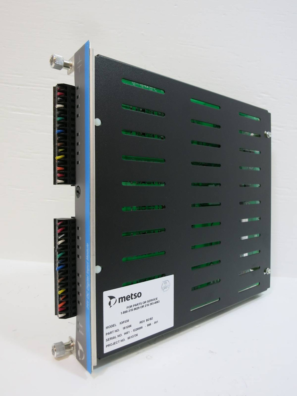 Image of Valmet Metso Automation IOP330 181206 Rev B2/B2 Digital Input Module DC 24V IOP