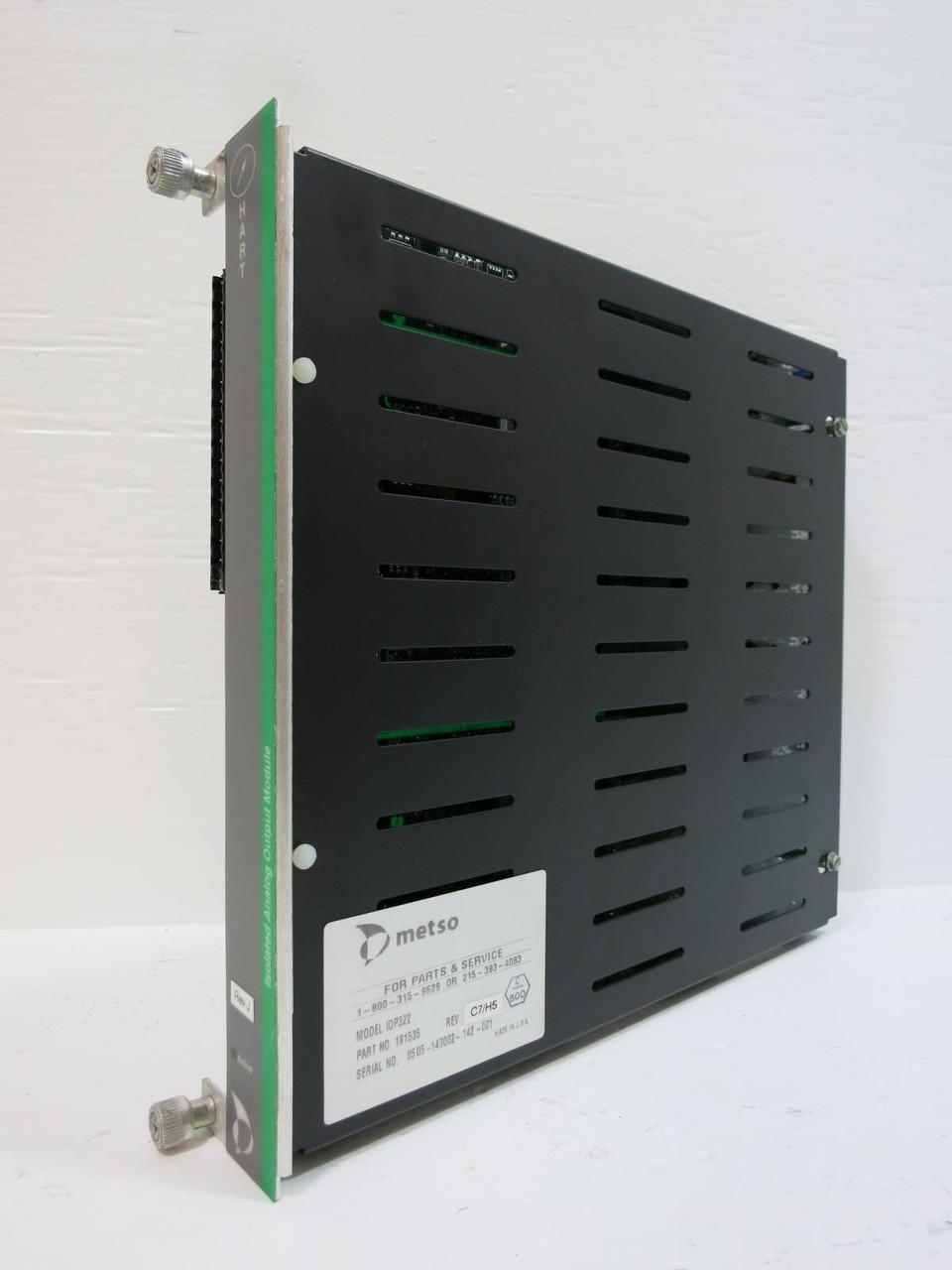 Image of Valmet Metso Automation IOP322 181535 Rev C7/H5 Isolated Analog Output Module