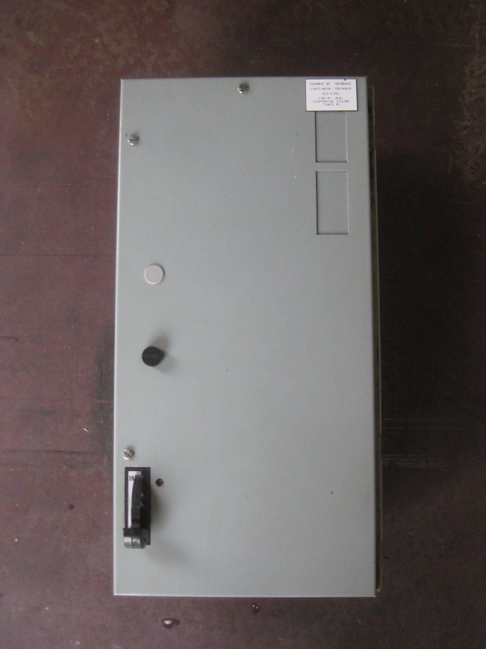 General Electric GE 7700 Plus Size 3 Starter Fusible 30" MCC Bucket MCCB w/ Door (EBI1718-13)