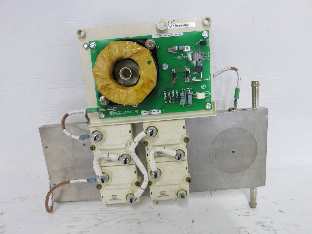 GE 173C9162ABG6 Rectifier Stack DS200-FHVA Heatsink SCR Bridge Power Module LCI (DW0963-11)