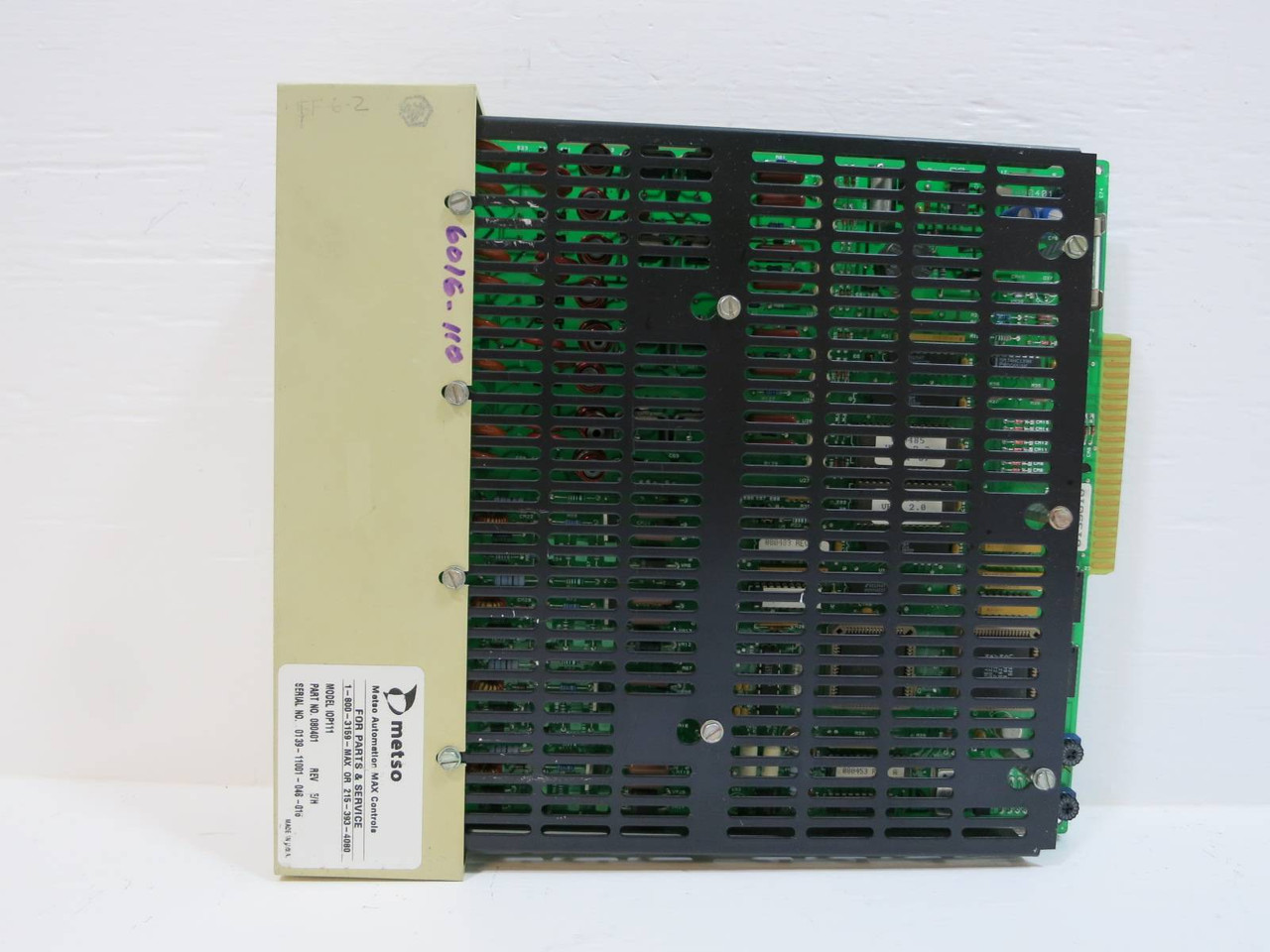 Valmet Metso Automation IOP111 080401 PAT Output Module Rev E/H PLC IOP 111 (NP2087-1)