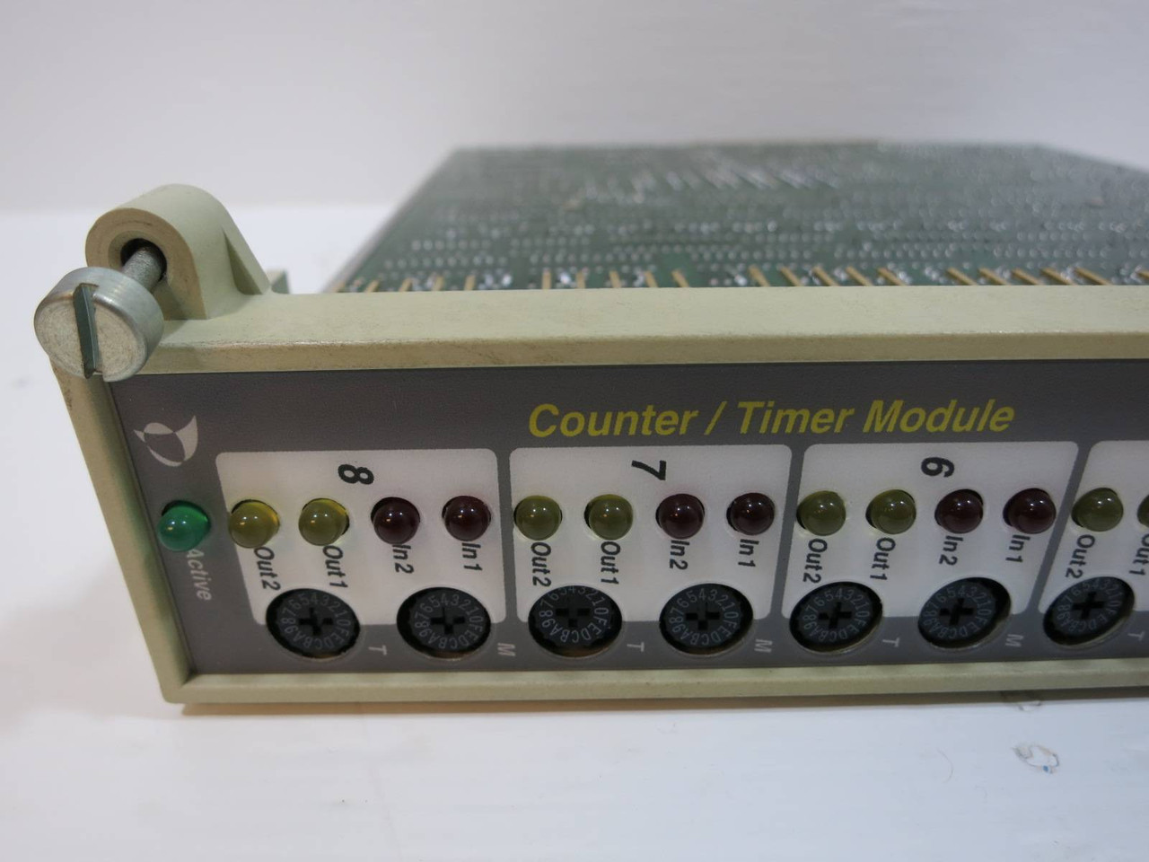 Valmet Metso Automation IOP112 056516 Counter Timer Module Rev D/G1 PLC IOP 112 (NP2088-1)