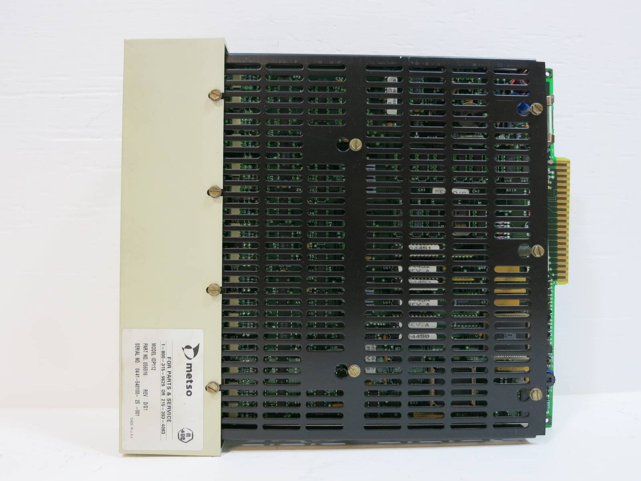 Valmet Metso Automation IOP112 056516 Counter Timer Module Rev D/G1 PLC IOP 112 (NP2088-1)