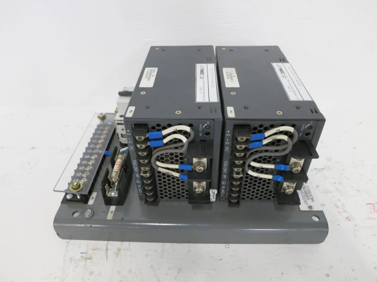 LAMBDA JWS300-48 Lot of 2 Power Supply TMEIC GE Automation 100-240V In 48V Out (DW0974-1)