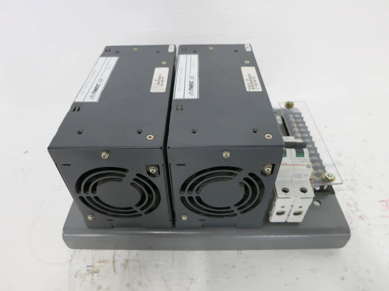 LAMBDA JWS300-48 Lot of 2 Power Supply TMEIC GE Automation 100-240V In 48V Out (DW0974-1)