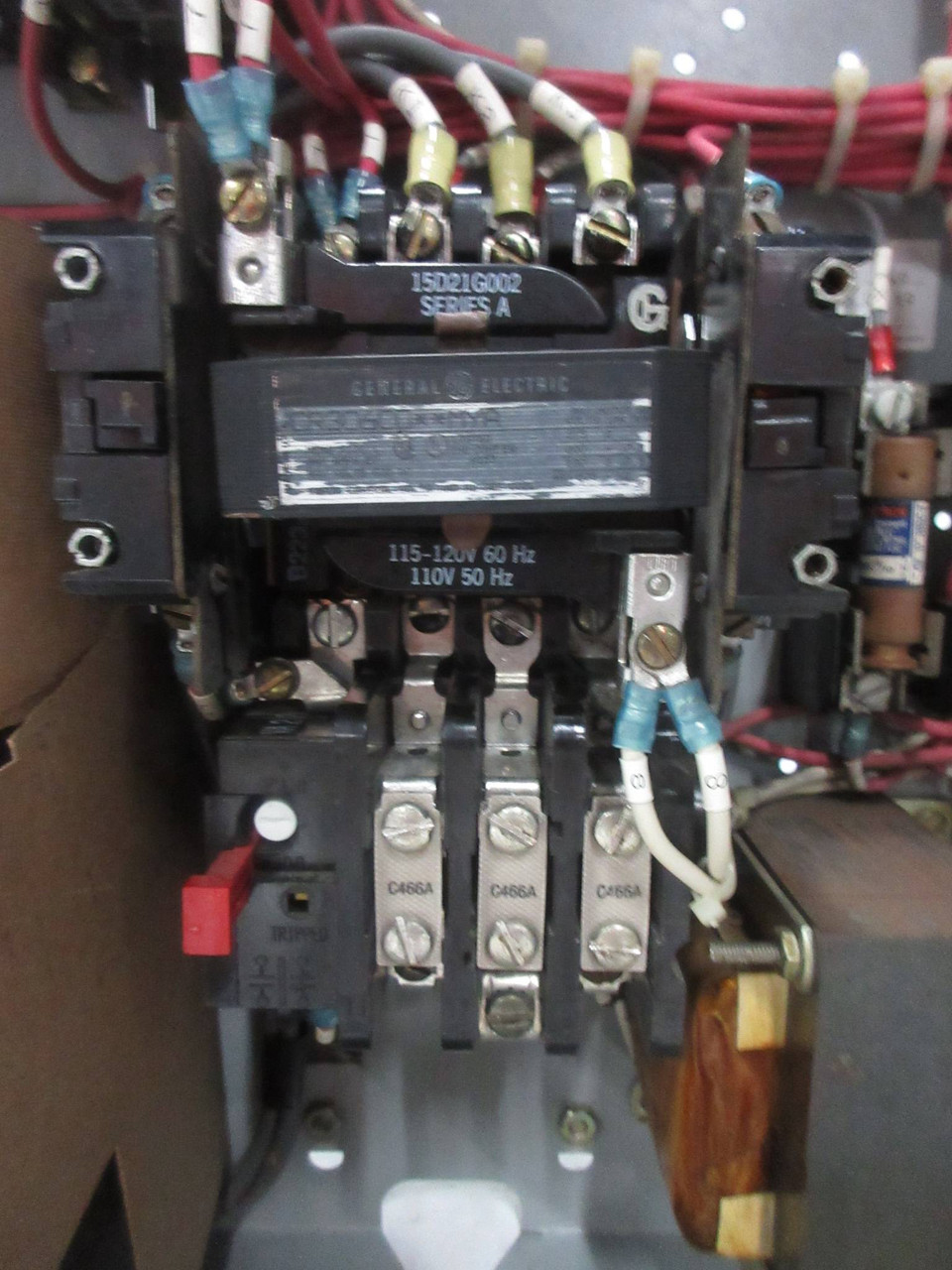 General Electric GE 8000 Size 1 Starter 7 Amp Breaker Type 18" MCC Bucket TEML (TK4250-13)