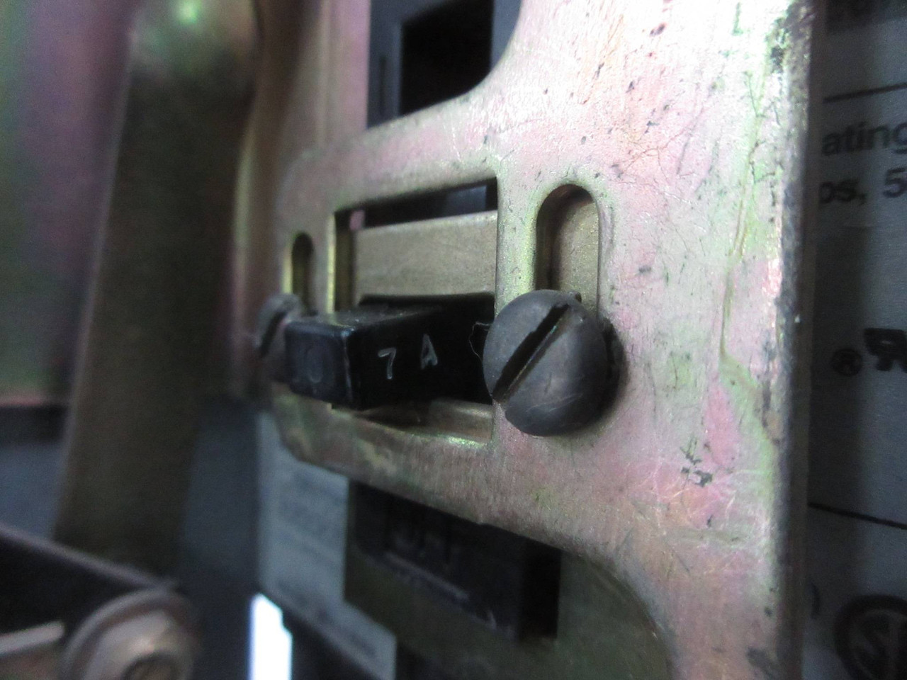 GE 8000 Size 1 Reversing Starter 7 Amp TEML Breaker 24" MCC Bucket Sz1 Rev 7A (TK4266-22)