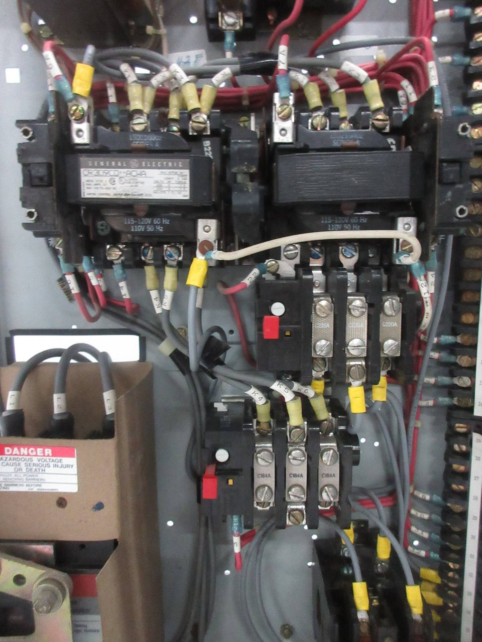 GE 8000 Size 1 Two-Speed Starter 7 Amp TEML Breaker 24" MCC Bucket (TK4267-3)