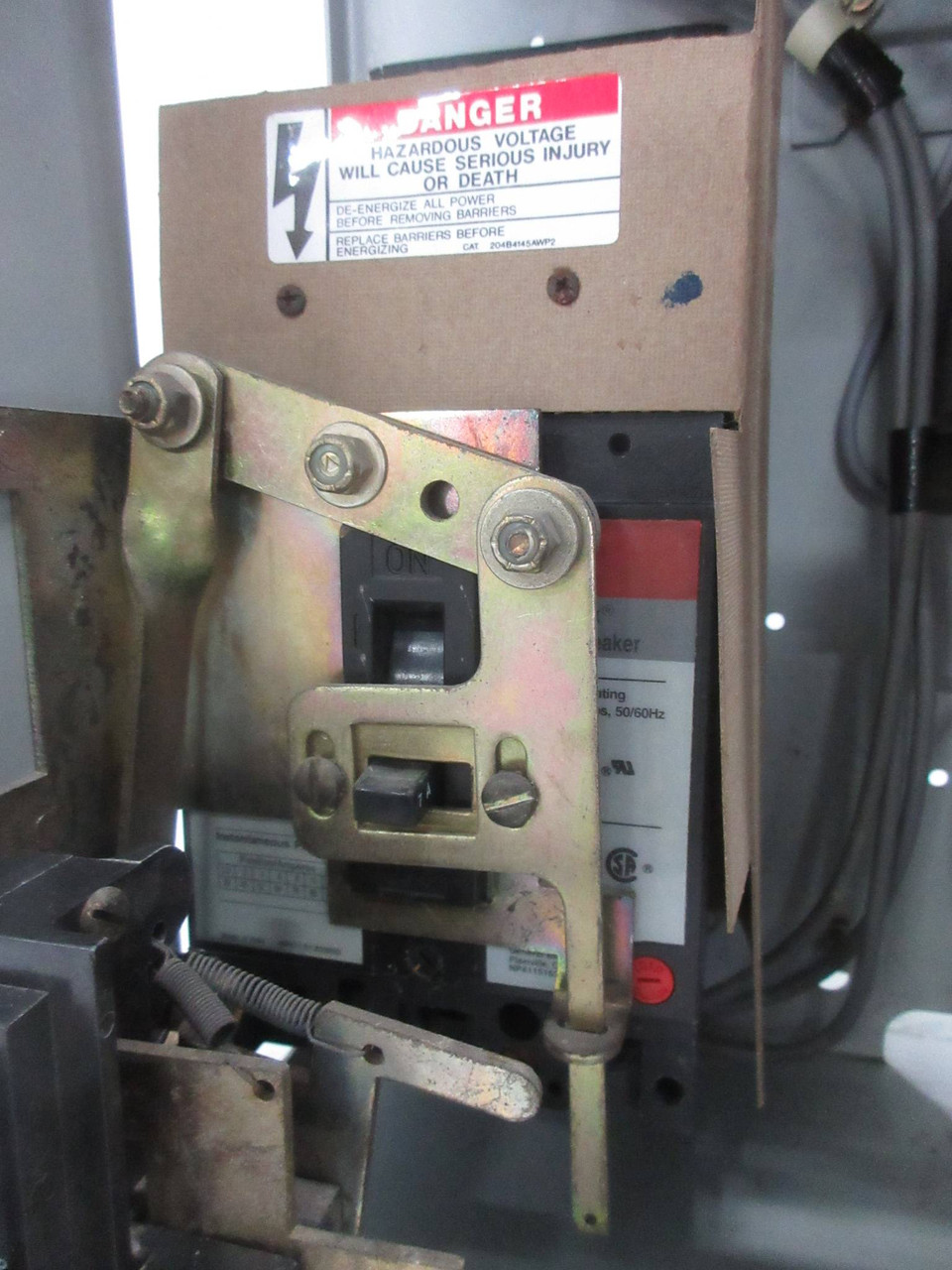 GE 8000 Size 1 Two-Speed Starter 7 Amp TEML Breaker 24" MCC Bucket (TK4267-3)