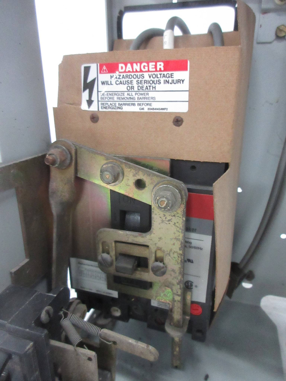 GE 8000 Size 1 Reversing Starter 3 Amp TEML Breaker 24" MCC Bucket Sz1 Rev. 3A (TK4265-72)