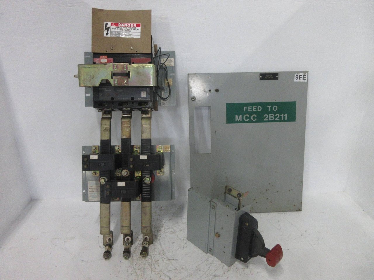 GE 8000 Series 300 Amp Main Breaker Type MCC 24" Feeder Bucket 300A TJL4V2603 (TK4280-1)