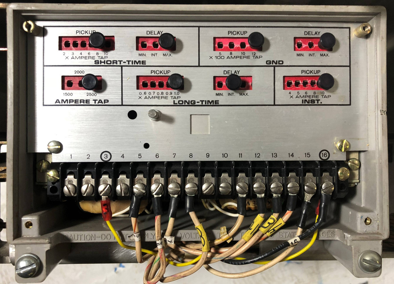 Gould I-T-E SD3B250D0000A 2500A Circuit Breaker w/ Cradle 480V 3P 2500 Amp LSIG (EM3072-1)
