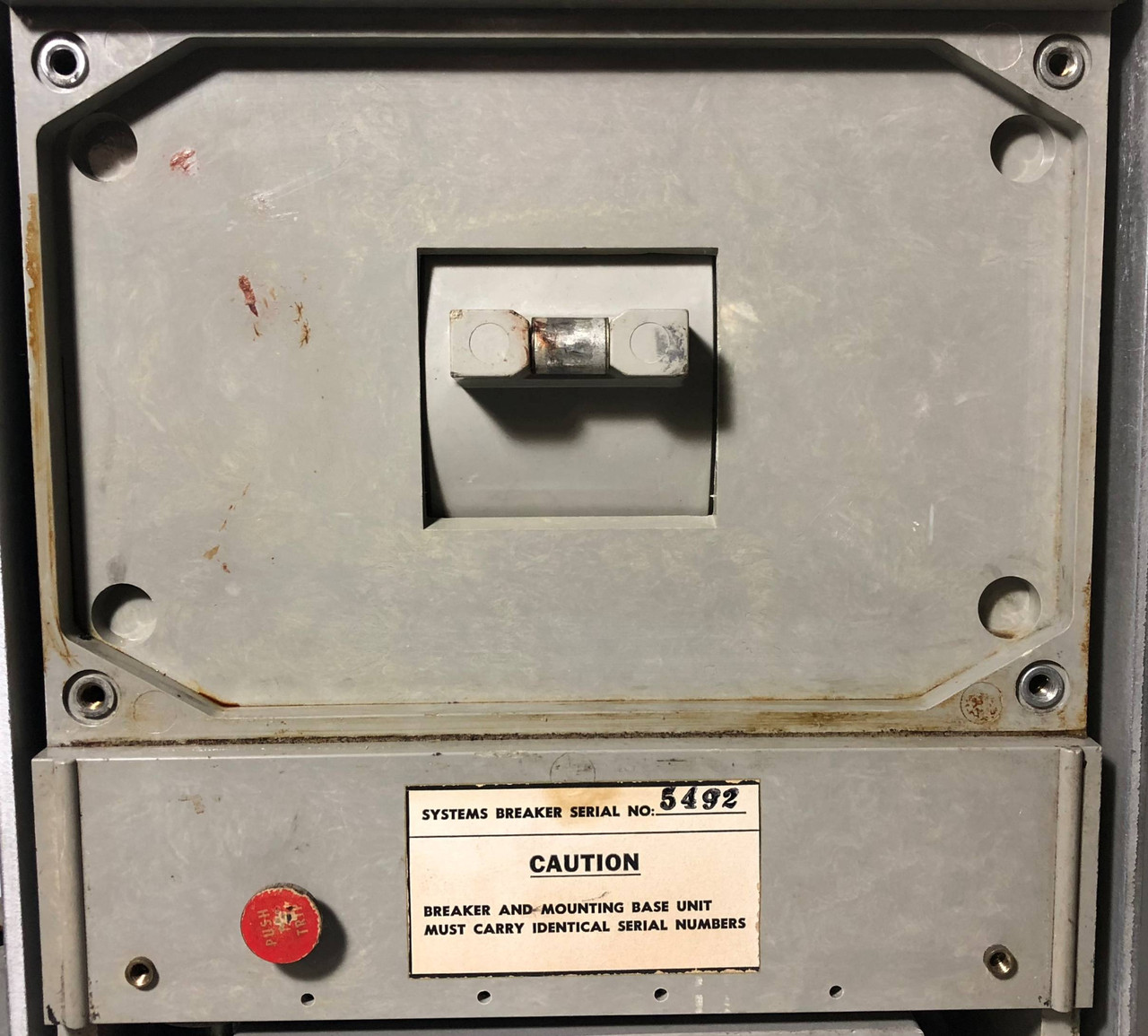 Gould I-T-E SD3B250D0000A 2500A Circuit Breaker w/ Cradle 480V 3P 2500 Amp LSIG (EM3072-1)