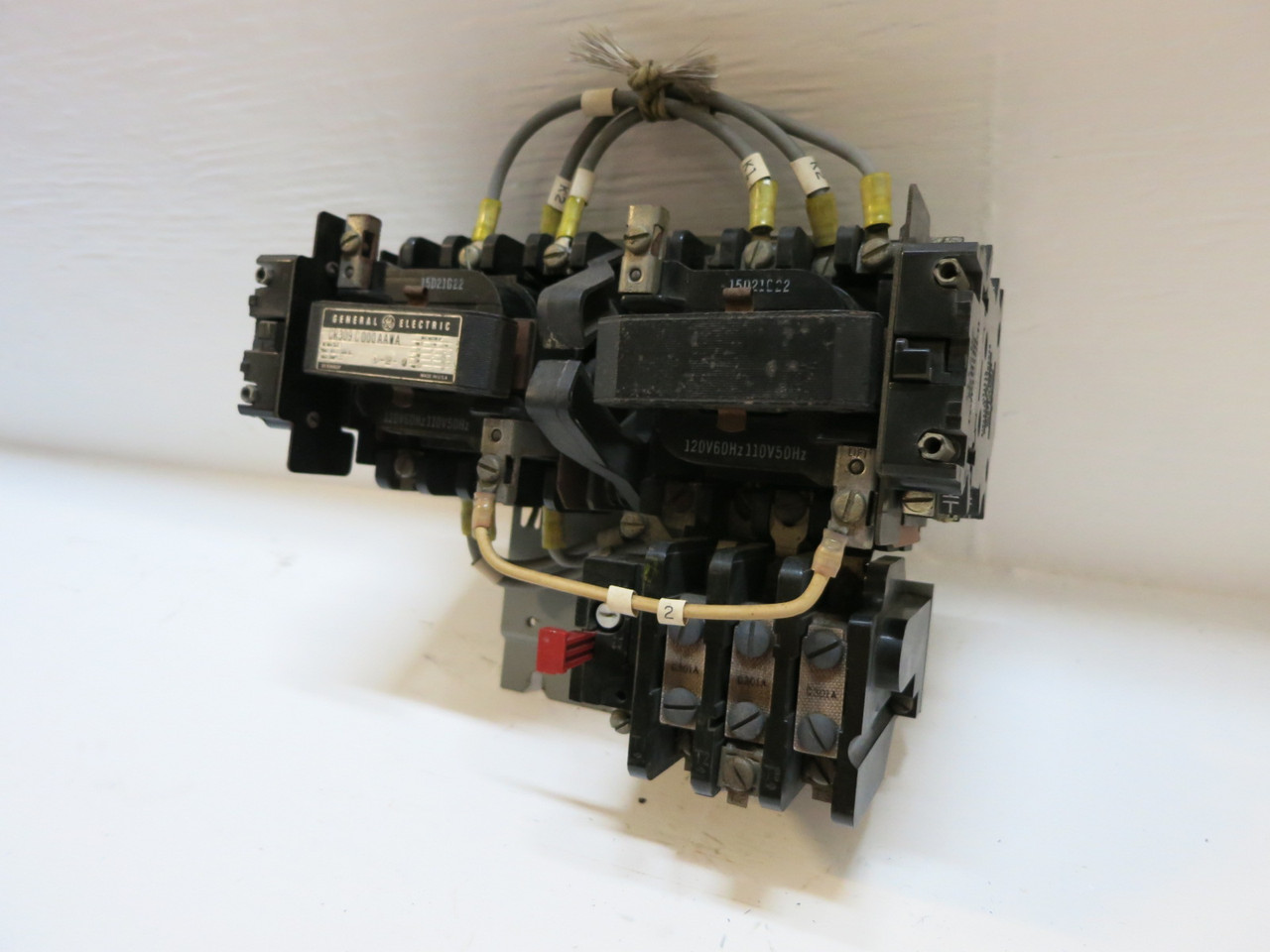 GE CR309C000AAWA Size 1 Reversing Starter 27A 600V 120V Coil 27 Amp Sz1 CR309C0 (DW1022-5)