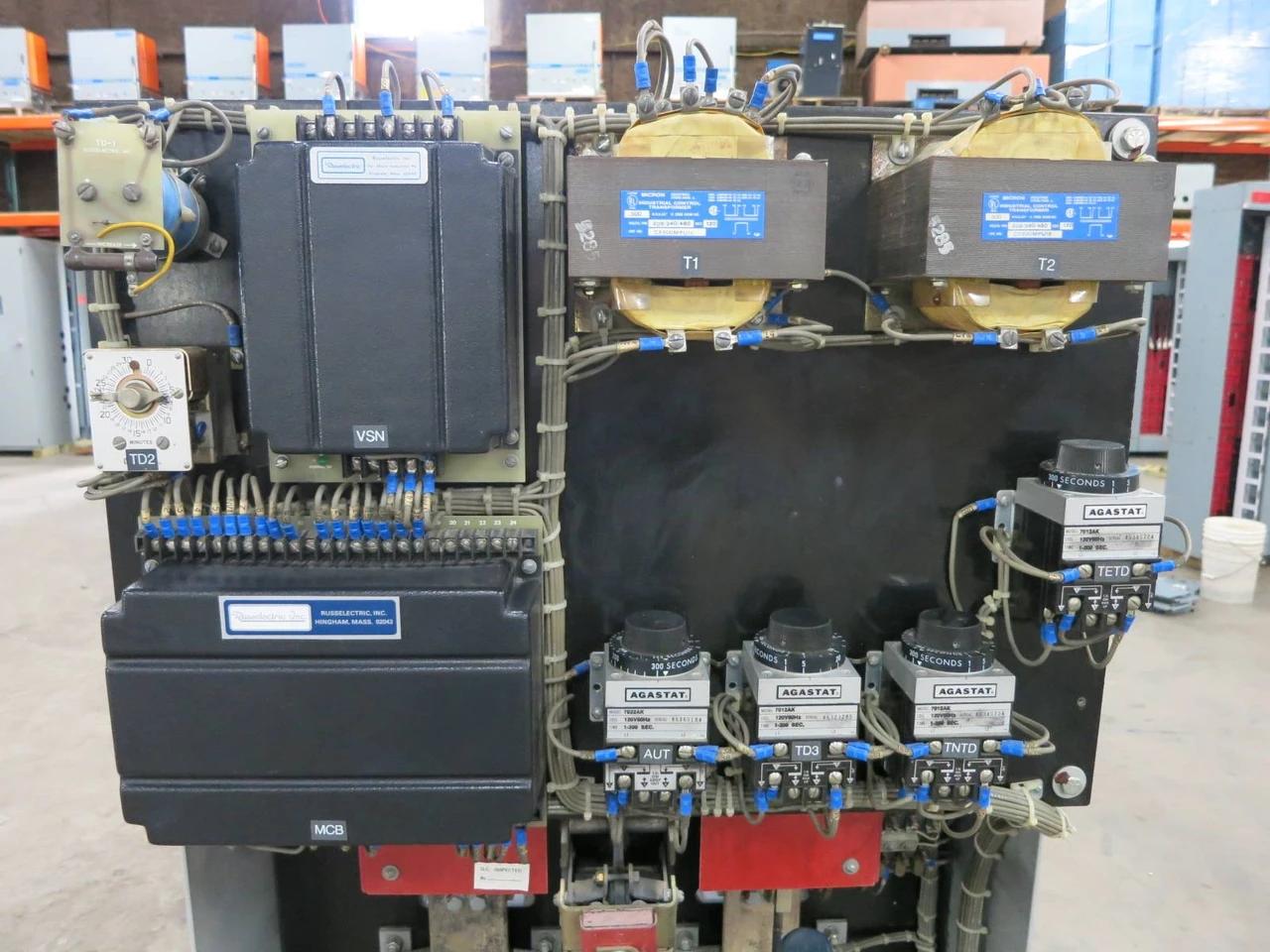 Russelectric RTBD-12003CE 1200A 277/480V Automatic Transfer Switch 1200 Amp ATS (DW1026-1)
