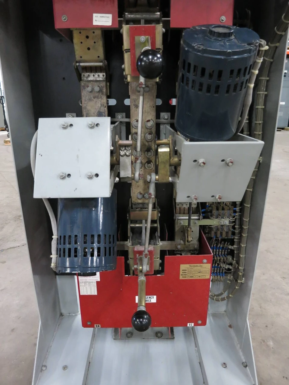 Russelectric RTBD-12003CE 1200A 277/480V Automatic Transfer Switch 1200 Amp ATS (DW1026-1)