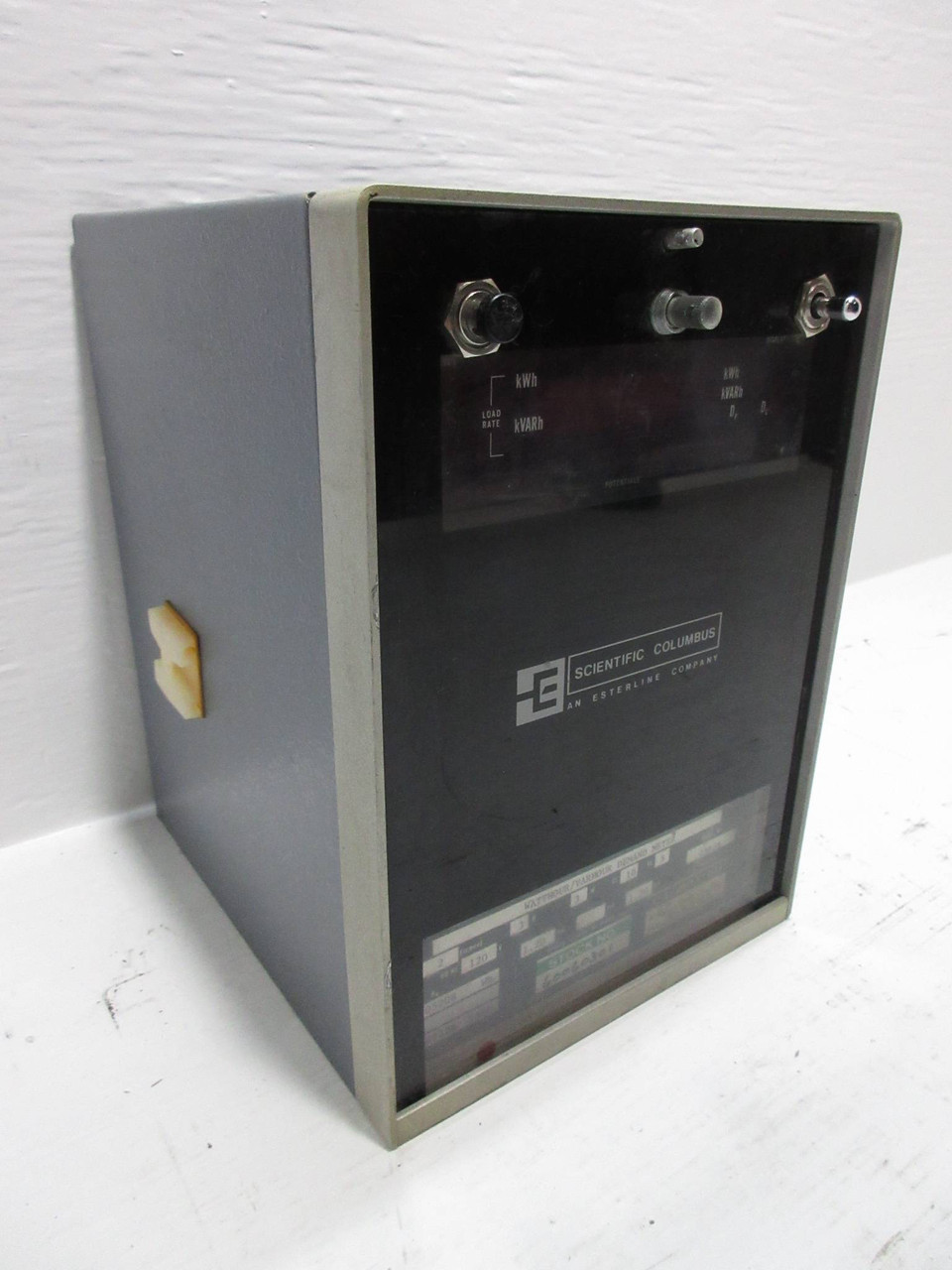 Image of Scientific Columbus 312P-R-DD JEM Electronic Watthour / Varhour Meter