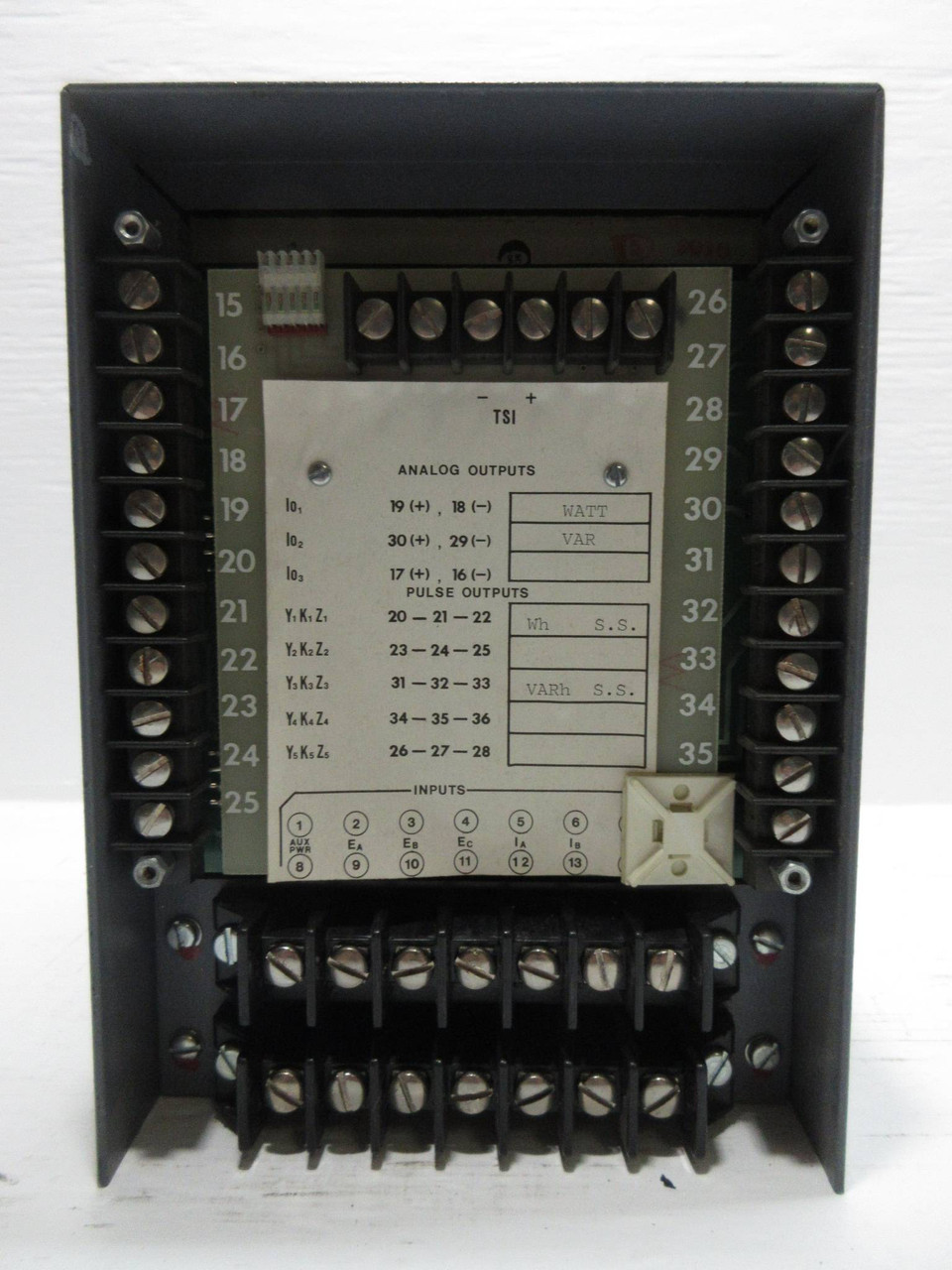 Scientific Columbus 312P-R-DD JEM Electronic Watthour / Varhour Meter (TK4313-3)