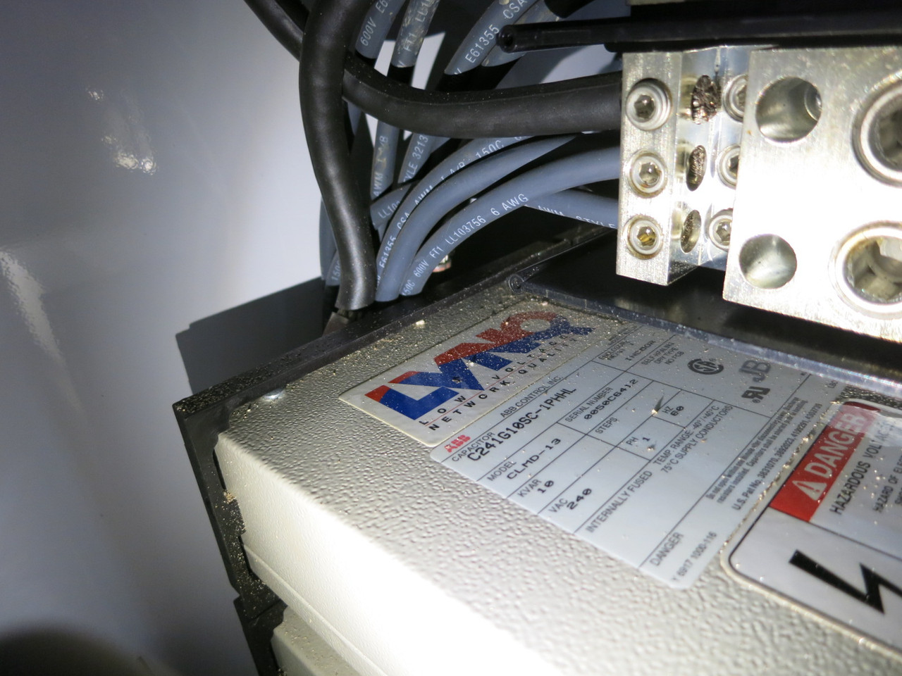 Systemax Harmonic Suppression HLSM225 Filter ABB Capacitor Bank 1151-1004 625A (DW1035-1)