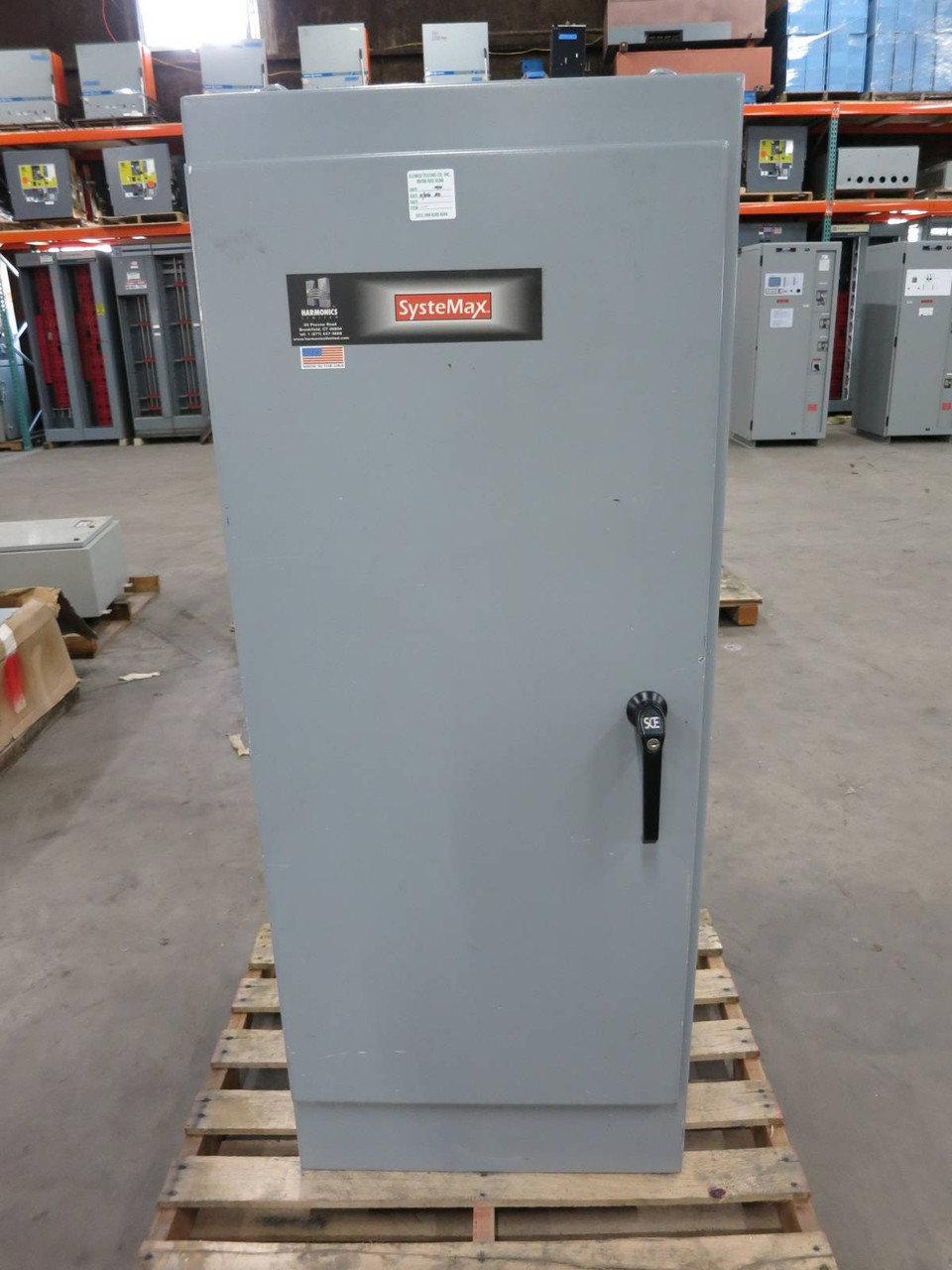Systemax Harmonic Suppression HLSM225 Filter ABB Capacitor Bank 1151-1004 625A (DW1035-1)